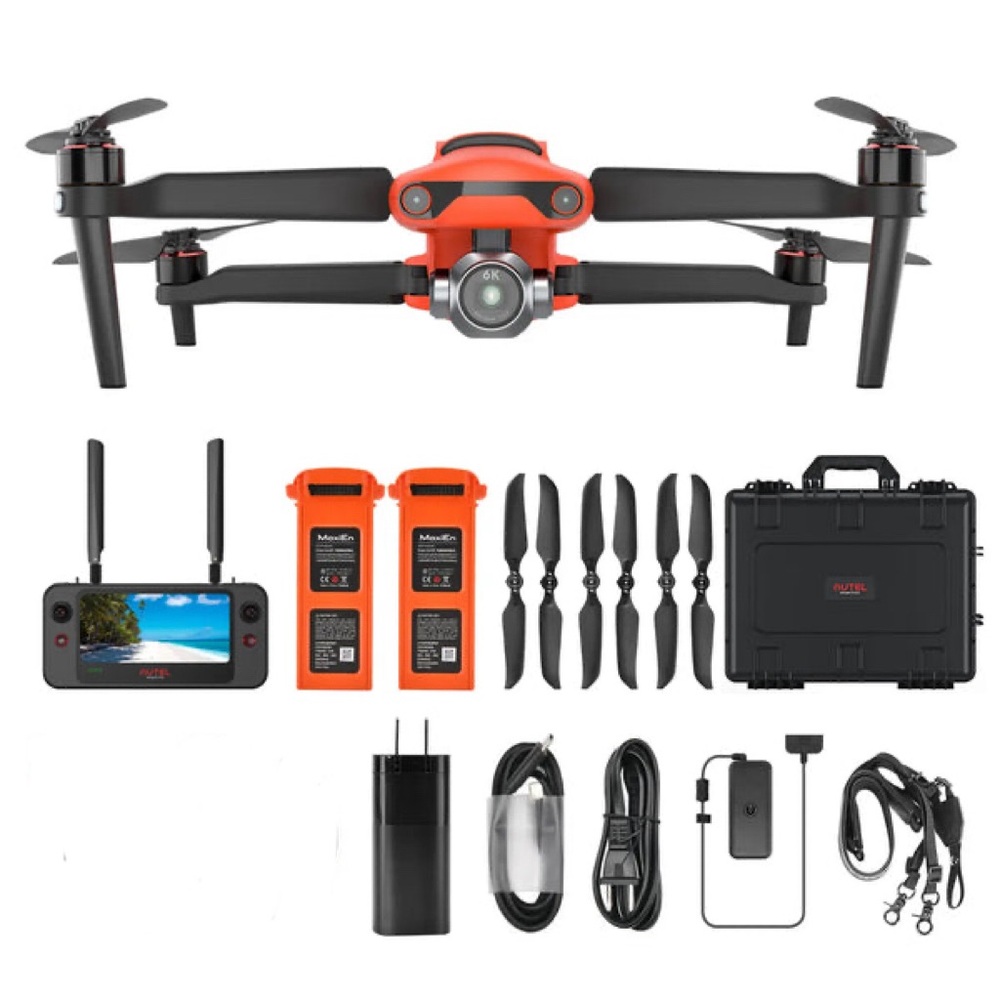 Autel Robotics EVO 2 Pro V3 Rugged Bundle 6k Camera Drone Hard Case Combo